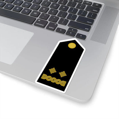 Naramenica svečane odore natporučnika HKoV (Croatia) (Military Rank) STICKER Vinyl Kiss-Cut Decal - The Sticker Space