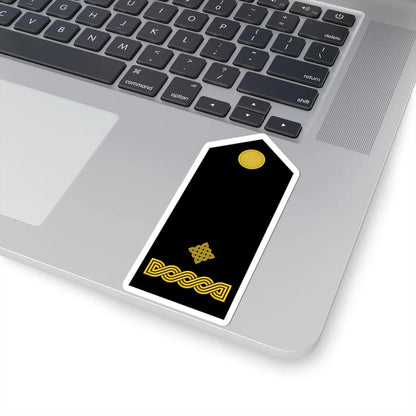 Naramenica svečane odore poručnika HKoV (Croatia) (Military Rank) STICKER Vinyl Kiss-Cut Decal - The Sticker Space