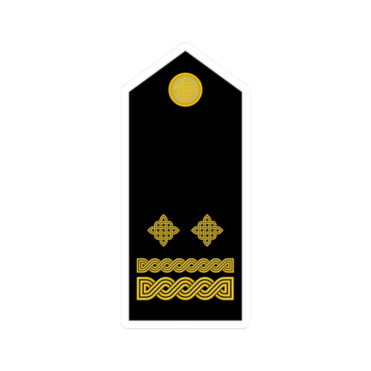 Naramenica svečane odore pukovnika HKoV (Croatia) (Military Rank) STICKER Vinyl Kiss-Cut Decal 2 Inch White - The Sticker Space