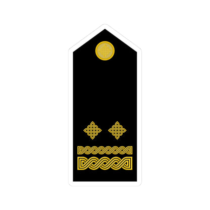 Naramenica svečane odore pukovnika HKoV (Croatia) (Military Rank) STICKER Vinyl Kiss-Cut Decal 3 Inch White - The Sticker Space