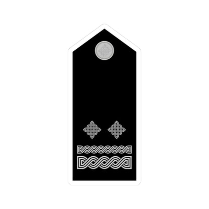 Naramenica svečane odore pukovnika HRZ i PZO (Croatia) (Military Rank) STICKER Vinyl Kiss-Cut Decal 3 Inch White - The Sticker Space