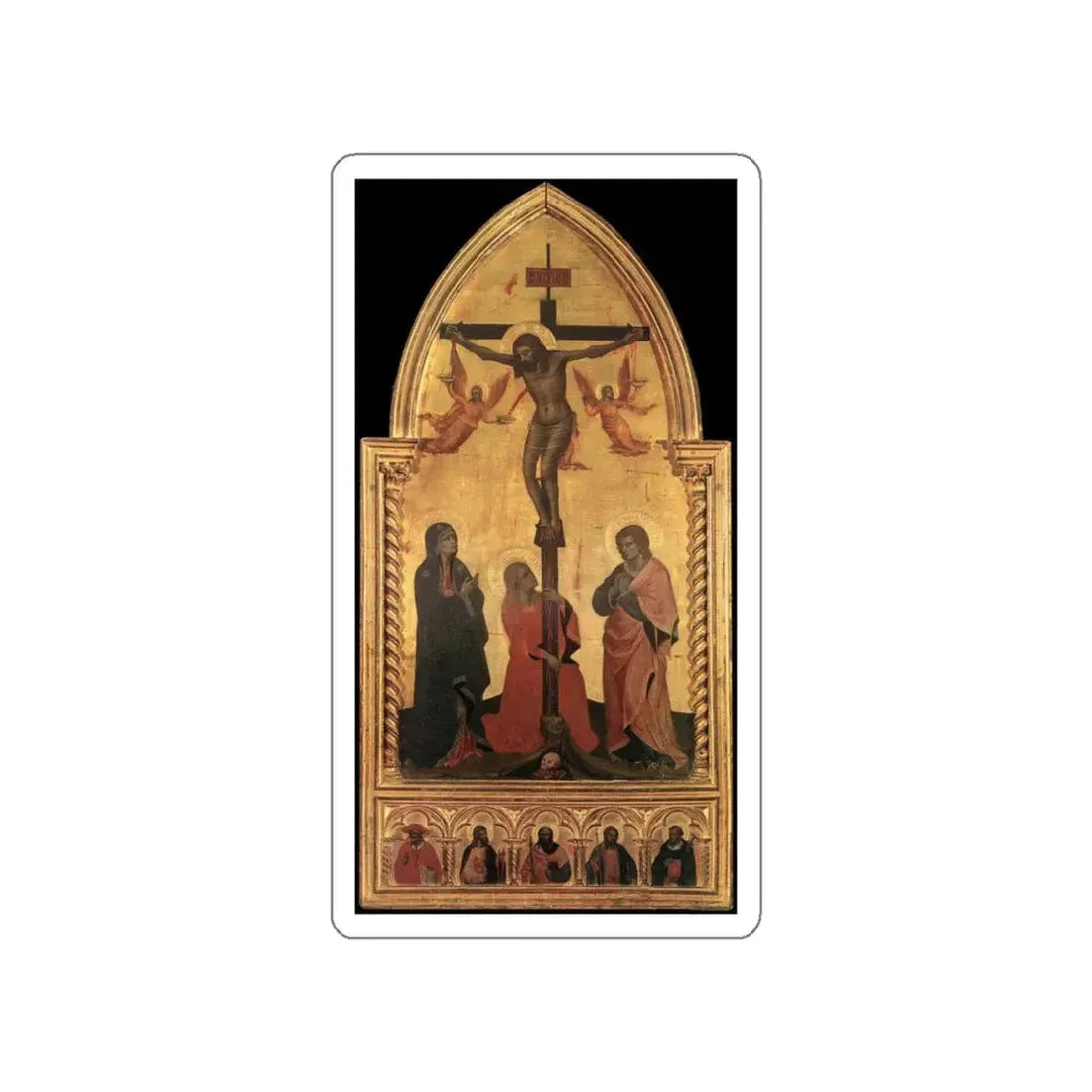 NARDO DI CIONE - Crucifixion (Artwork) STICKER Vinyl Die-Cut Decal - The Sticker Space