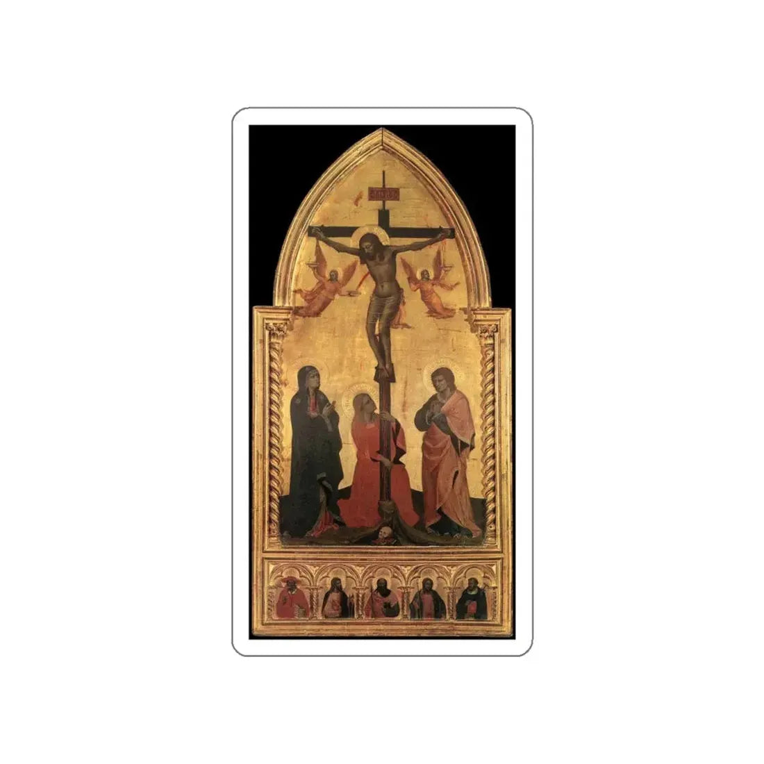 NARDO DI CIONE - Crucifixion (Artwork) STICKER Vinyl Die-Cut Decal - The Sticker Space