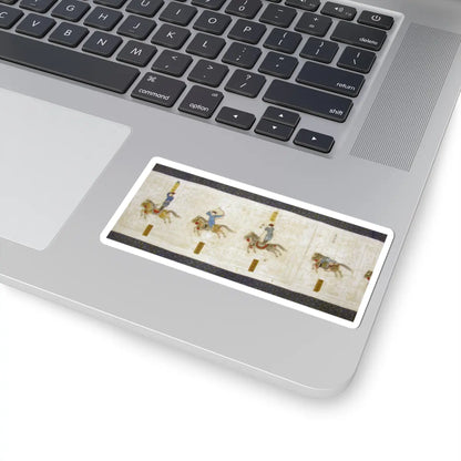Nardunbu - Horsemanship Competition for the Shunzhi Emperor - dated 1662 v16 - STICKER Vinyl Kiss-Cut Decal