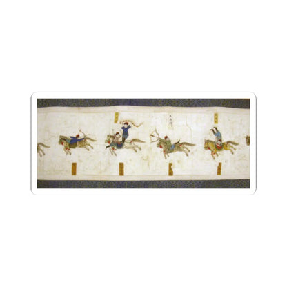 Nardunbu - Horsemanship Competition for the Shunzhi Emperor - dated 1662 v21 - STICKER Vinyl Kiss-Cut Decal