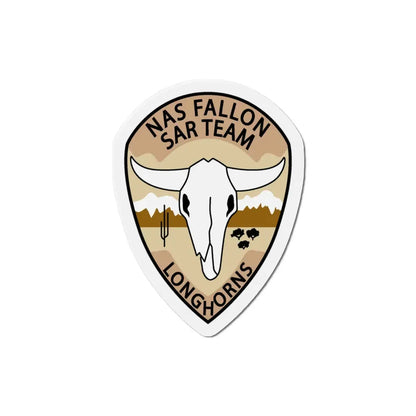 NAS Fallon SAR Longhorns (U.S. Navy) Refrigerator Magnet - The Sticker Space