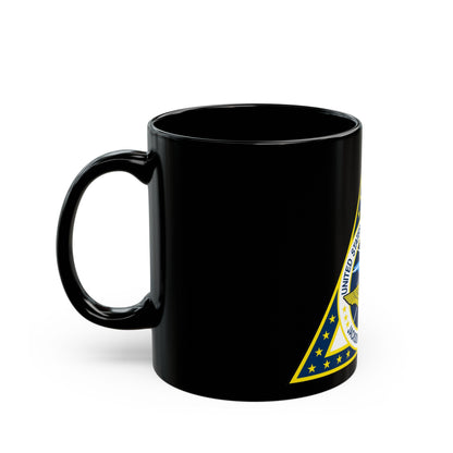 NAS Jacksonville FL (U.S. Navy) Black Coffee Mug-The Sticker Space