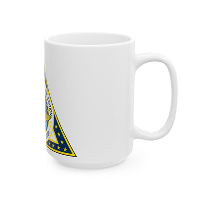 NAS Jacksonville FL (U.S. Navy) White Coffee Mug-The Sticker Space