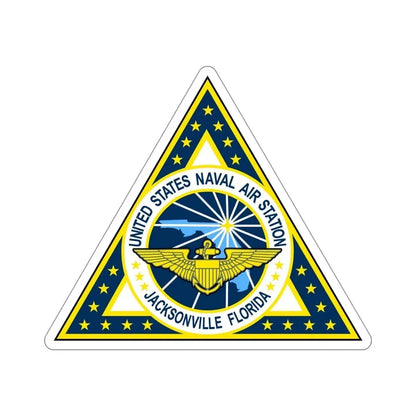 NAS Jacksonville FL (U.S. Navy) STICKER Vinyl Die-Cut Decal - The Sticker Space