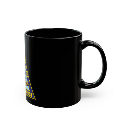 NAS Lakehurst (U.S. Navy) Black Coffee Mug-The Sticker Space