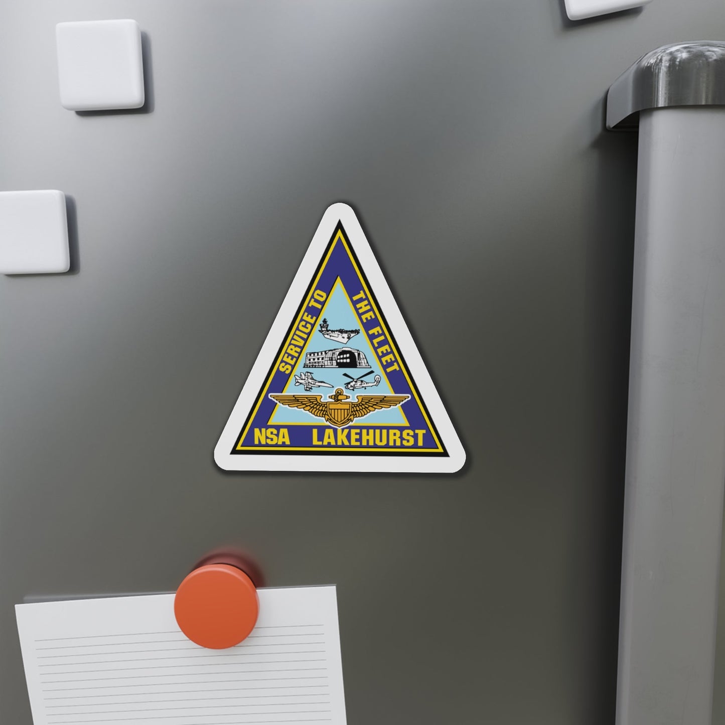 NAS Lakehurst (U.S. Navy) Die-Cut Magnet-The Sticker Space