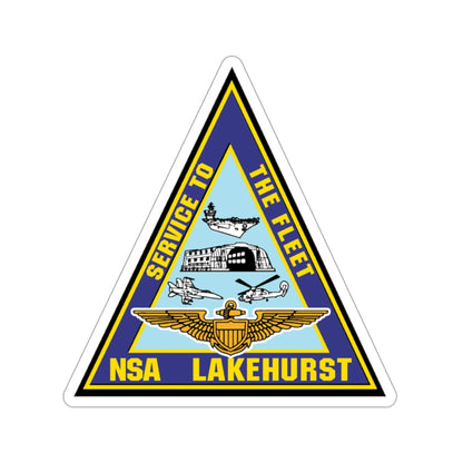 NAS Lakehurst (U.S. Navy) STICKER Vinyl Die-Cut Decal-3 Inch-The Sticker Space