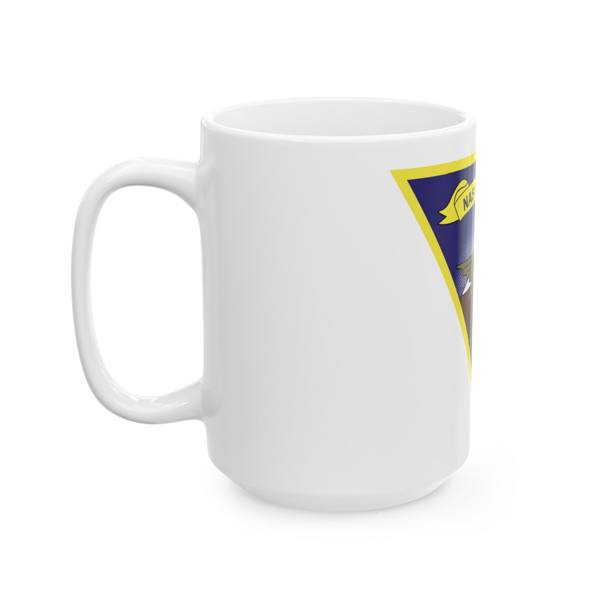 NAS Sigonella (U.S. Navy) White Coffee Mug-The Sticker Space