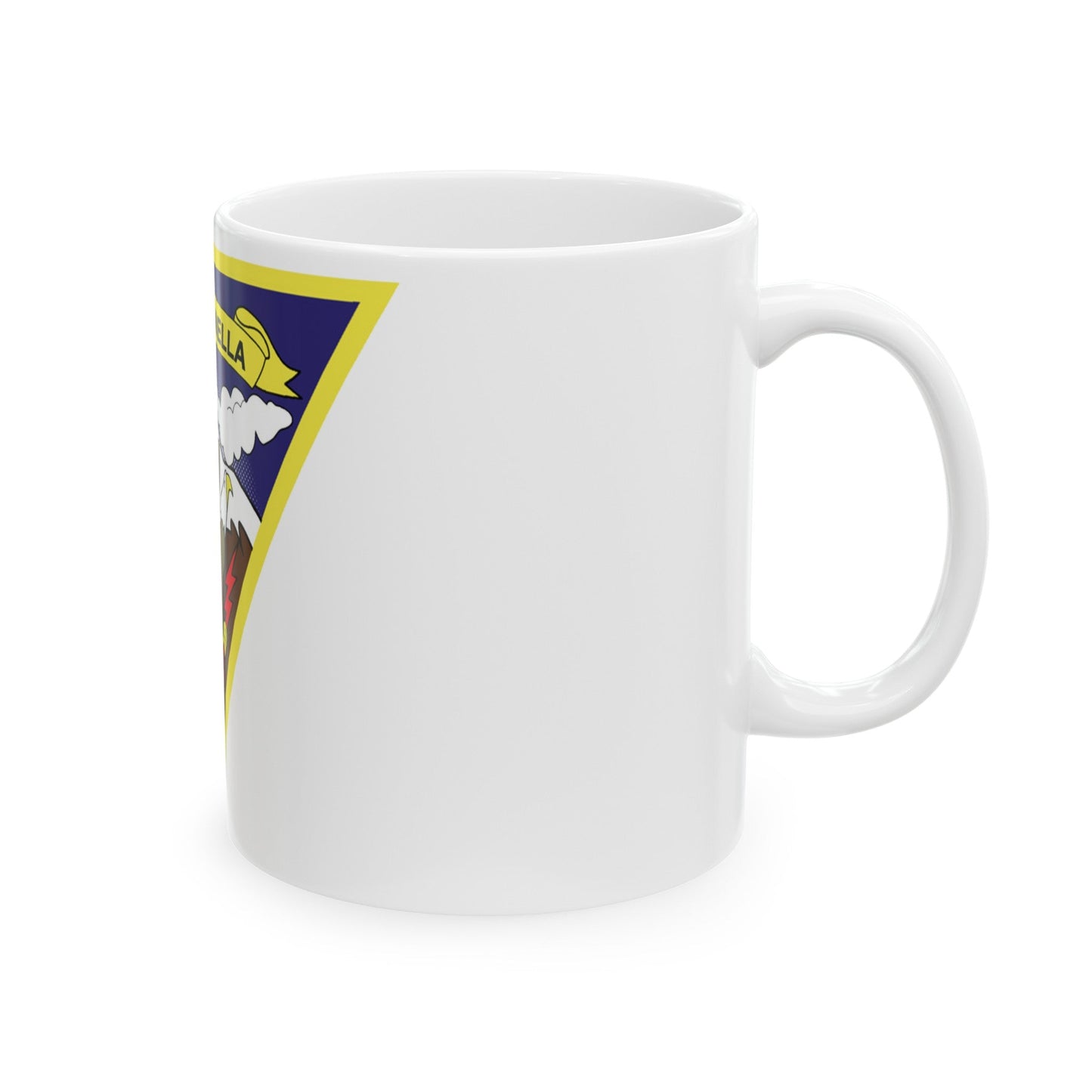 NAS Sigonella (U.S. Navy) White Coffee Mug-The Sticker Space