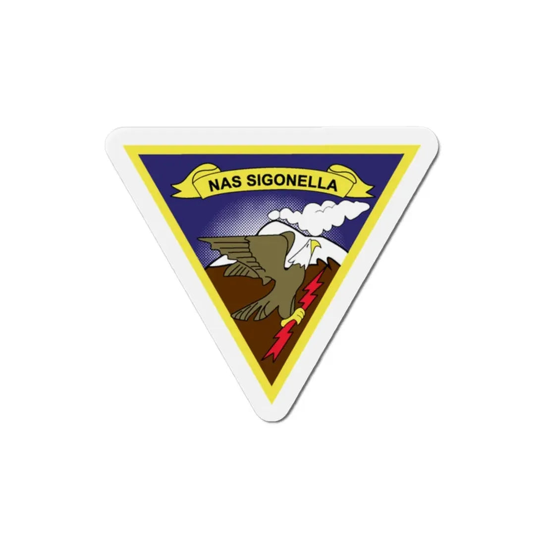 NAS Sigonella (U.S. Navy) Refrigerator Magnet - The Sticker Space