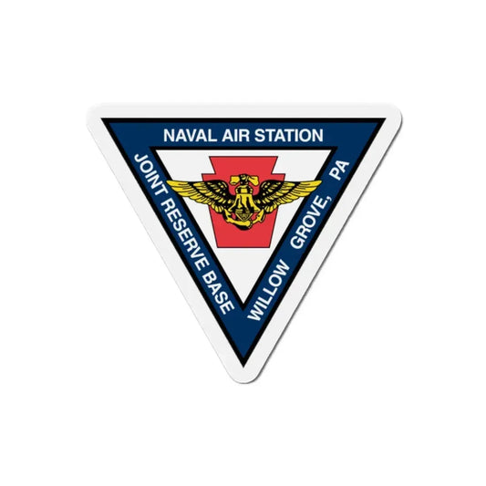 NAS Willow Grove Joint Reserve Base JRB (U.S. Navy) Refrigerator Magnet 2 Inch - The Sticker Space