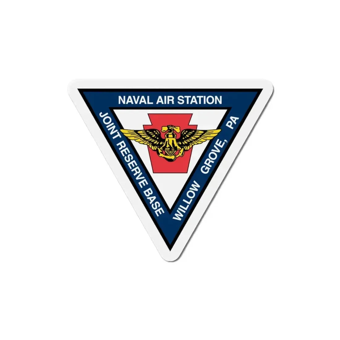 NAS Willow Grove Joint Reserve Base JRB (U.S. Navy) Refrigerator Magnet 4 Inch - The Sticker Space