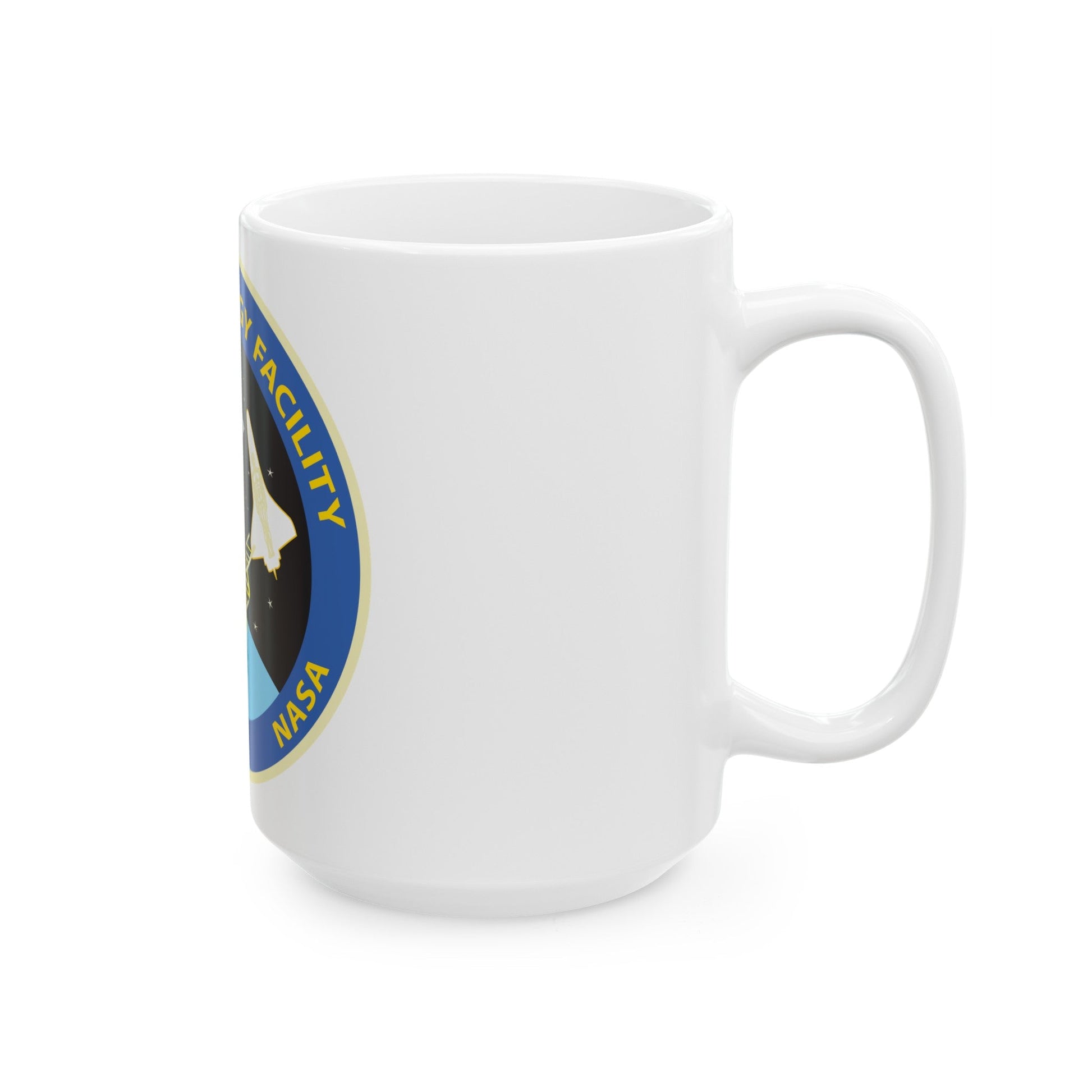 NASA Biotechnology Facility Science and Engineering Research and Development BTF Laboratory at the Johnson Space Center - White Coffee Mug-The Sticker Space