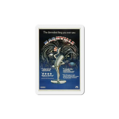 Nashville 1975 Movie Poster Refrigerator Magnet 6 Inch - The Sticker Space