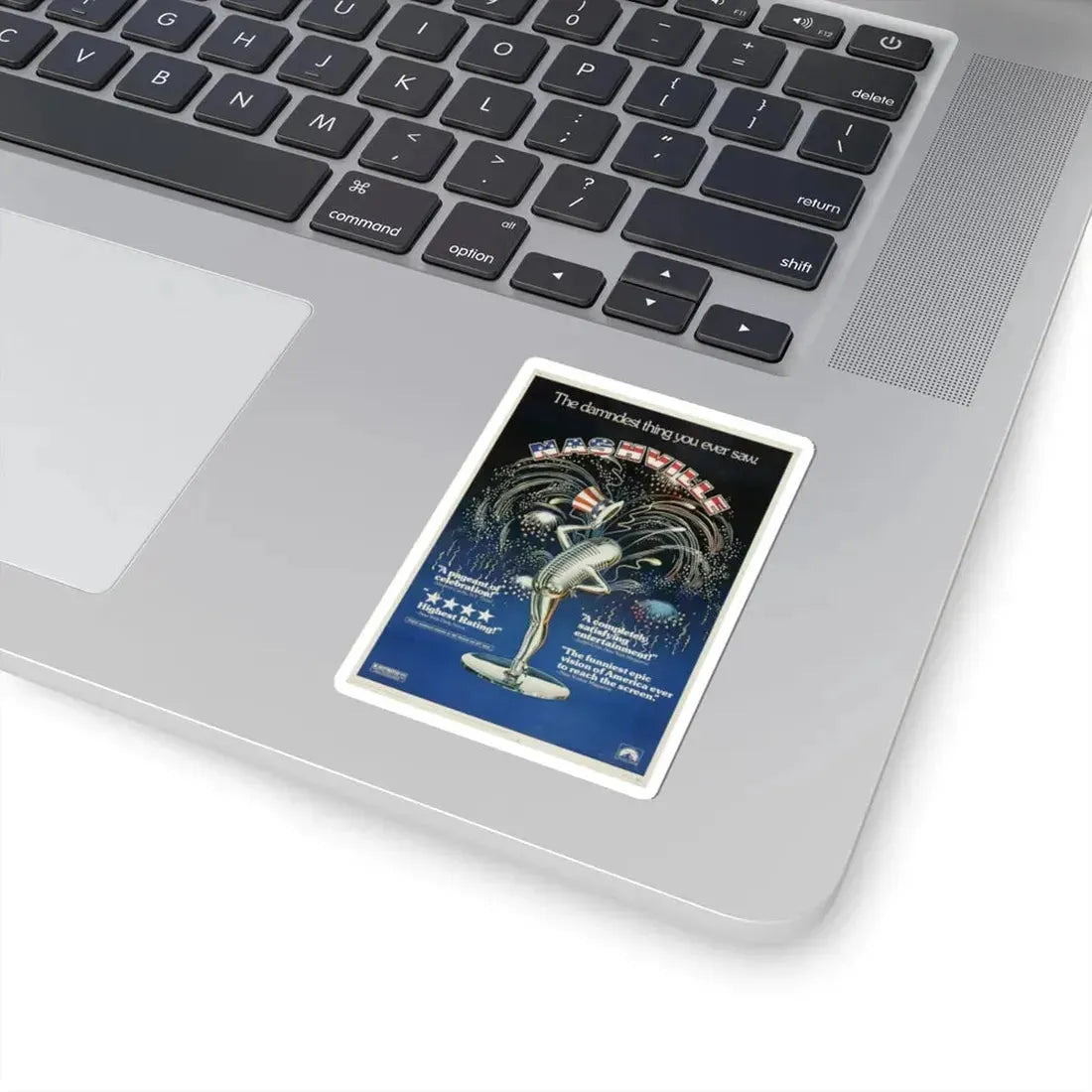 Nashville 1975 Movie Poster - STICKER Vinyl Kiss-Cut Decal - The Sticker Space