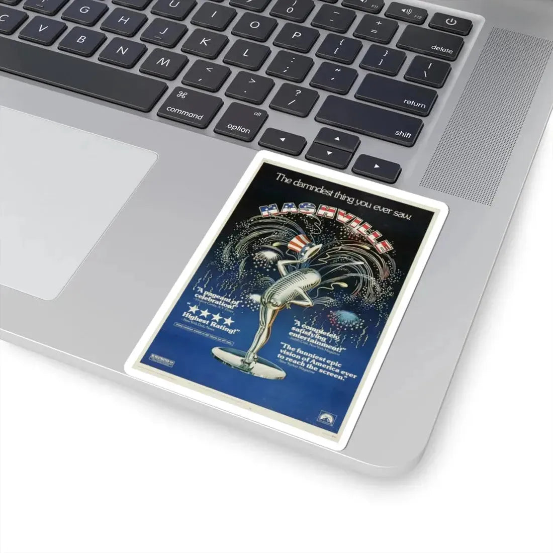 Nashville 1975 Movie Poster - STICKER Vinyl Kiss-Cut Decal - The Sticker Space