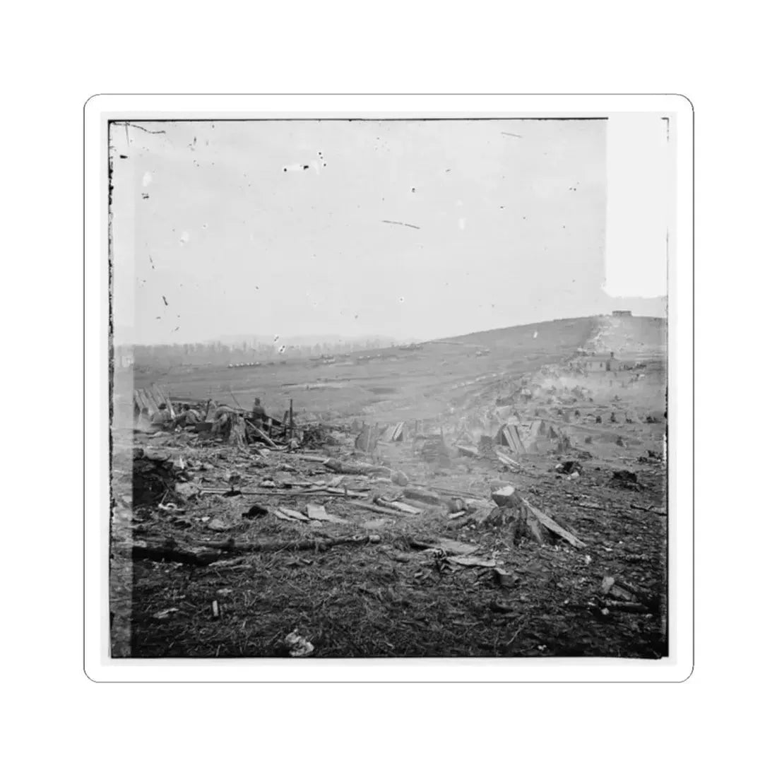 Nashville, Tenn. Federal Outer Line; Another View (U.S. Civil War) STICKER Vinyl Kiss-Cut Decal 2 Inch White - The Sticker Space