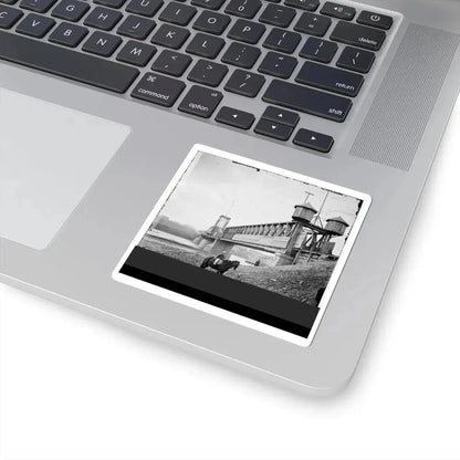 Nashville, Tenn. Fortified Railroad Bridge Across Cumberland River (U.S. Civil War) STICKER Vinyl Kiss-Cut Decal - The Sticker Space