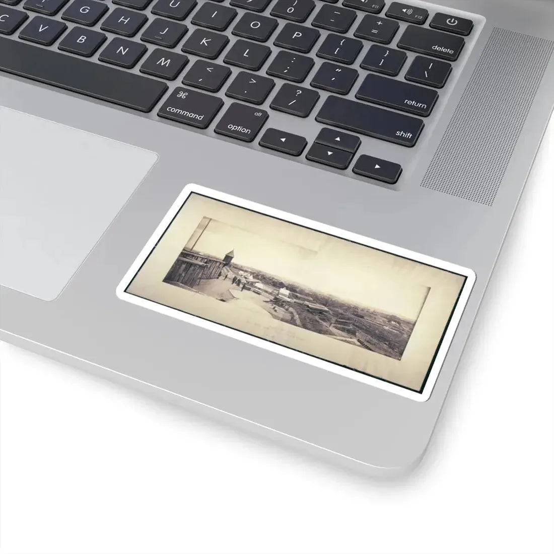 Nashville, Tenn., From Fort Negley Looking Northeast (U.S. Civil War) STICKER Vinyl Kiss-Cut Decal - The Sticker Space