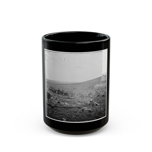 Nashville, Tenn. Federal Outer Line; Another View (U.S. Civil War) Black Coffee Mug-15oz-The Sticker Space