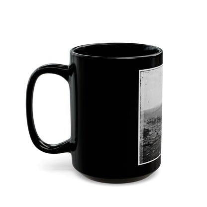 Nashville, Tenn. Federal Outer Line; Another View (U.S. Civil War) Black Coffee Mug-The Sticker Space