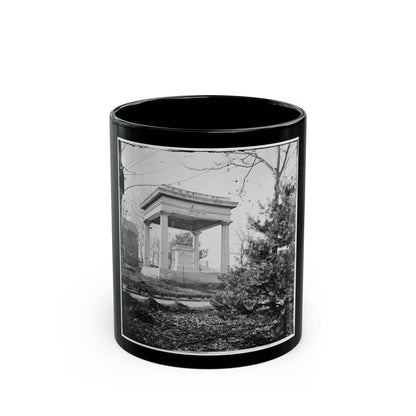 Nashville, Tenn. Tomb Of President James K. Polk (U.S. Civil War) Black Coffee Mug-11oz-The Sticker Space