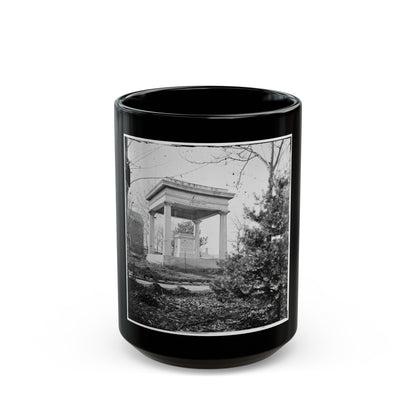 Nashville, Tenn. Tomb Of President James K. Polk (U.S. Civil War) Black Coffee Mug-15oz-The Sticker Space