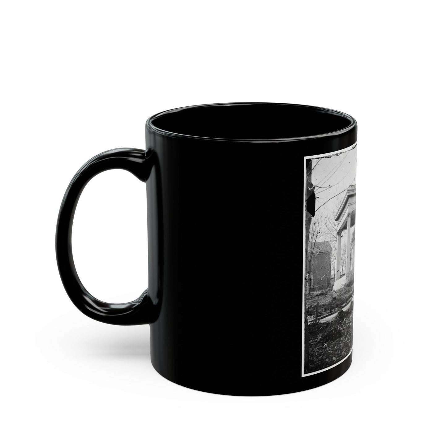 Nashville, Tenn. Tomb Of President James K. Polk (U.S. Civil War) Black Coffee Mug-The Sticker Space