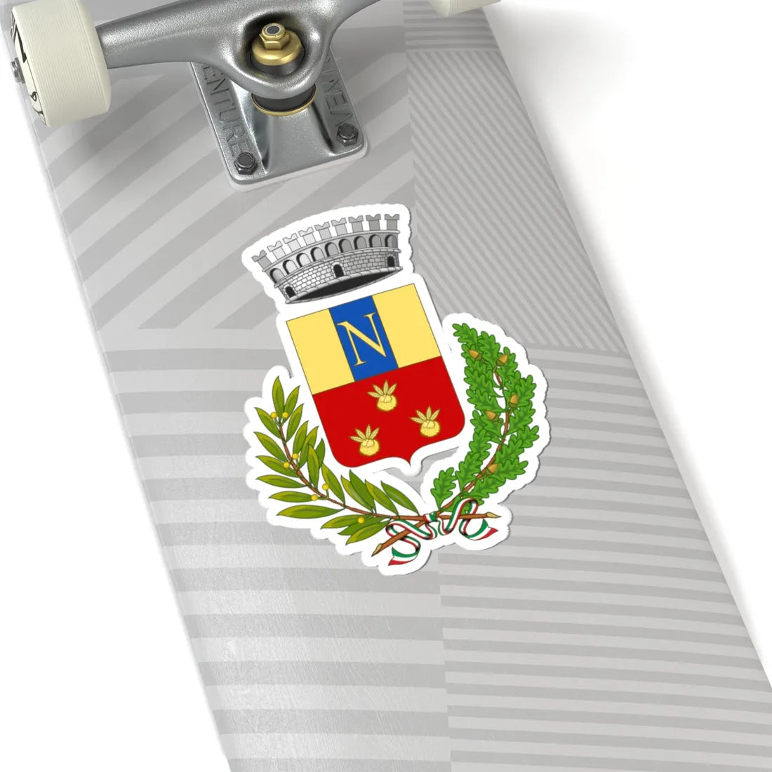 Nasino-Stemma (Italy) (Coat of Arms) STICKER Vinyl Kiss-Cut Decal - The Sticker Space