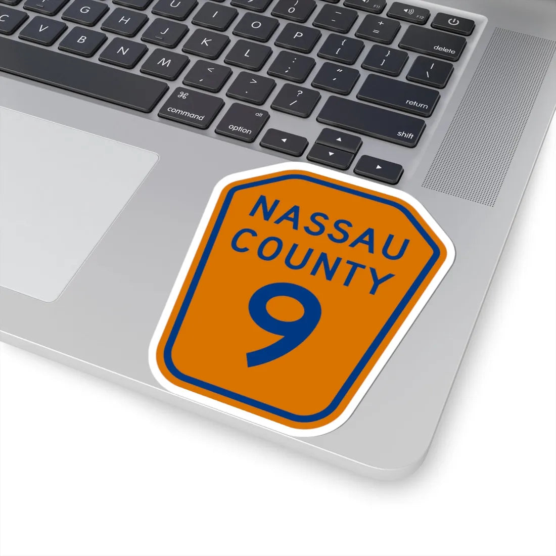 Nassau County 9 NY (New York) (Road Sign) STICKER Vinyl Kiss-Cut Decal - The Sticker Space