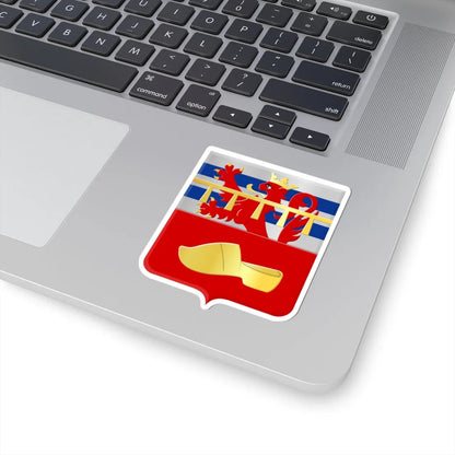 Nassogne wapen (Belgium) (Coat of Arms) STICKER Vinyl Kiss-Cut Decal - The Sticker Space