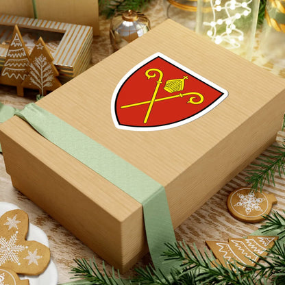 Naters-blazon (Switzerland) (Coat of Arms) STICKER Vinyl Kiss-Cut Decal - The Sticker Space