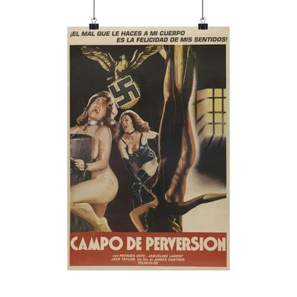 NATHALIE ESCAPE FROM HELL 1978 - Paper Movie Poster 12″ x 18″ Matte - The Sticker Space