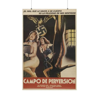 NATHALIE ESCAPE FROM HELL 1978 - Paper Movie Poster 36" x 54" Matte - The Sticker Space