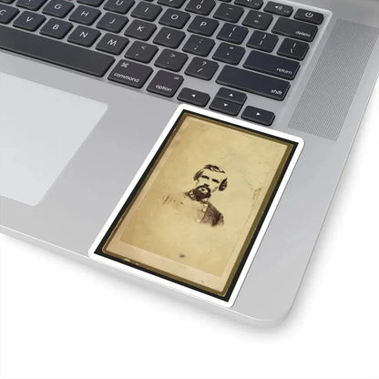 Nathan Bedford Forrest, Csa General, Half-Length Portrait, Facing Front (U.S. Civil War) STICKER Vinyl Kiss-Cut Decal - The Sticker Space