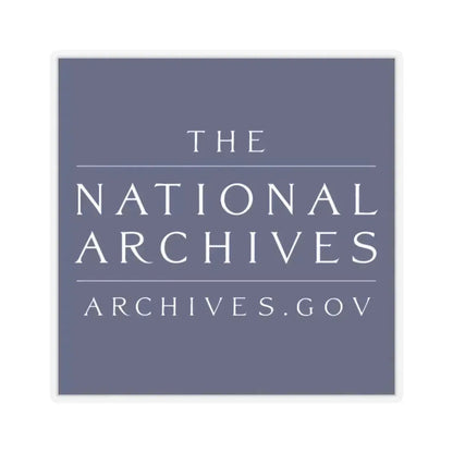 National Archives - STICKER Vinyl Kiss-Cut Decal 2 Inch Transparent - The Sticker Space