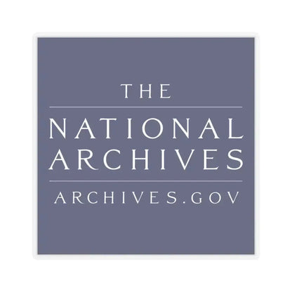 National Archives - STICKER Vinyl Kiss-Cut Decal 3 Inch Transparent - The Sticker Space