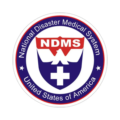 National Disaster Medical System STICKER Vinyl Die-Cut Decal 2 Inch - The Sticker Space
