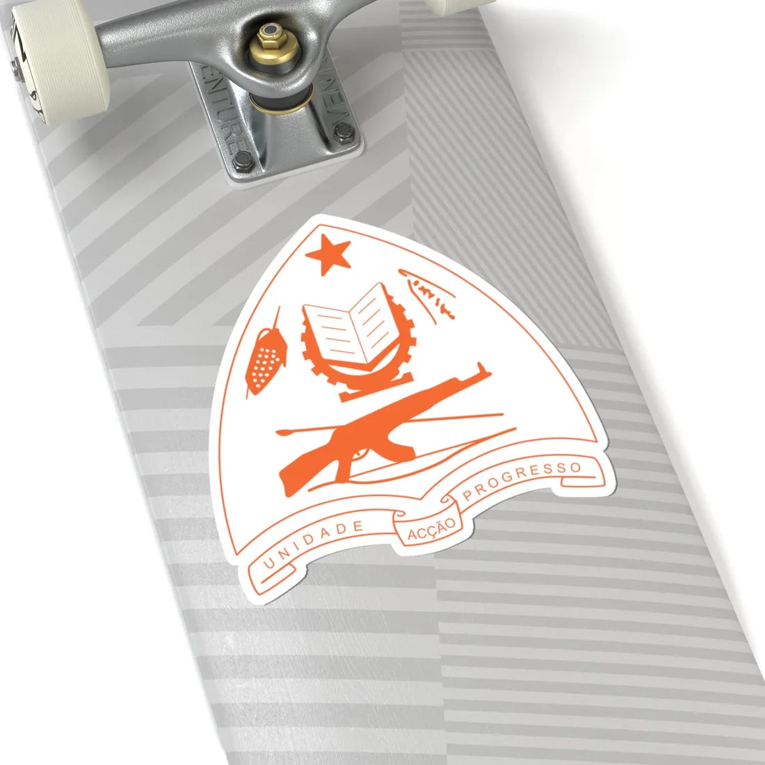 National emblem of East Timor 1975 (Coat of Arms) STICKER Vinyl Kiss-Cut Decal - The Sticker Space