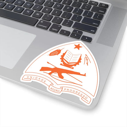 National emblem of East Timor 1975 (Coat of Arms) STICKER Vinyl Kiss-Cut Decal - The Sticker Space