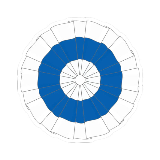 National Emblem of Greece 1822 (Greece) (Coat of Arms) STICKER Vinyl Kiss-Cut Decal 2 Inch White - The Sticker Space