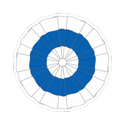 National Emblem of Greece 1822 (Greece) (Coat of Arms) STICKER Vinyl Kiss-Cut Decal 4 Inch White - The Sticker Space