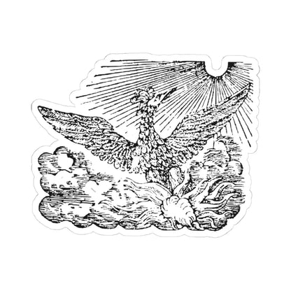 National Emblem of Greece Government Gazette 1832 (Greece) (Coat of Arms) STICKER Vinyl Kiss-Cut Decal 4 Inch White - The Sticker Space