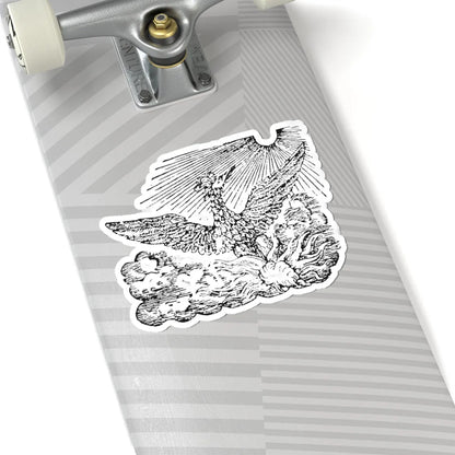 National Emblem of Greece Government Gazette 1832 (Greece) (Coat of Arms) STICKER Vinyl Kiss-Cut Decal - The Sticker Space