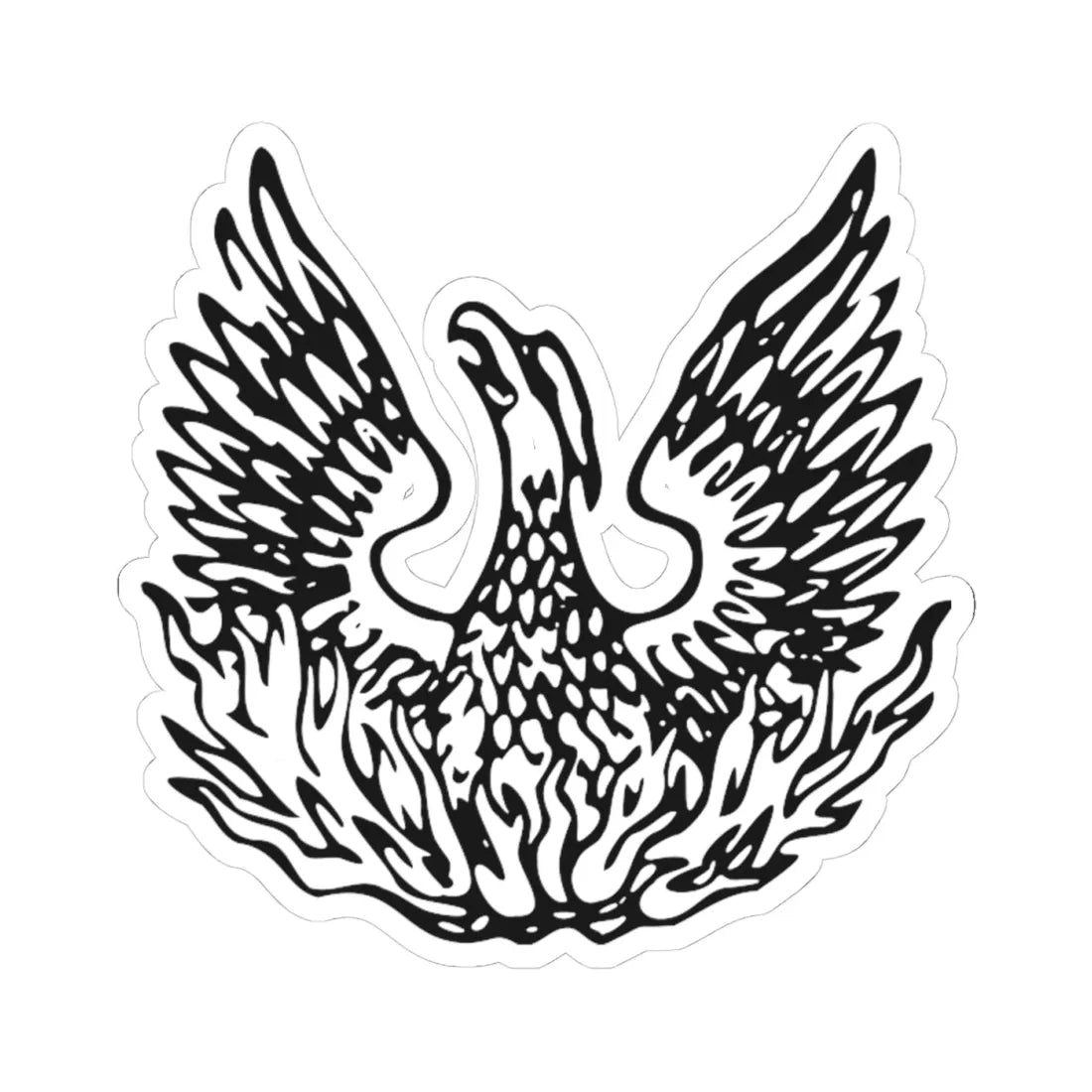 National Emblem of Greece Government Gazette 1973 (Greece) (Coat of Arms) STICKER Vinyl Kiss-Cut Decal 4 Inch White - The Sticker Space